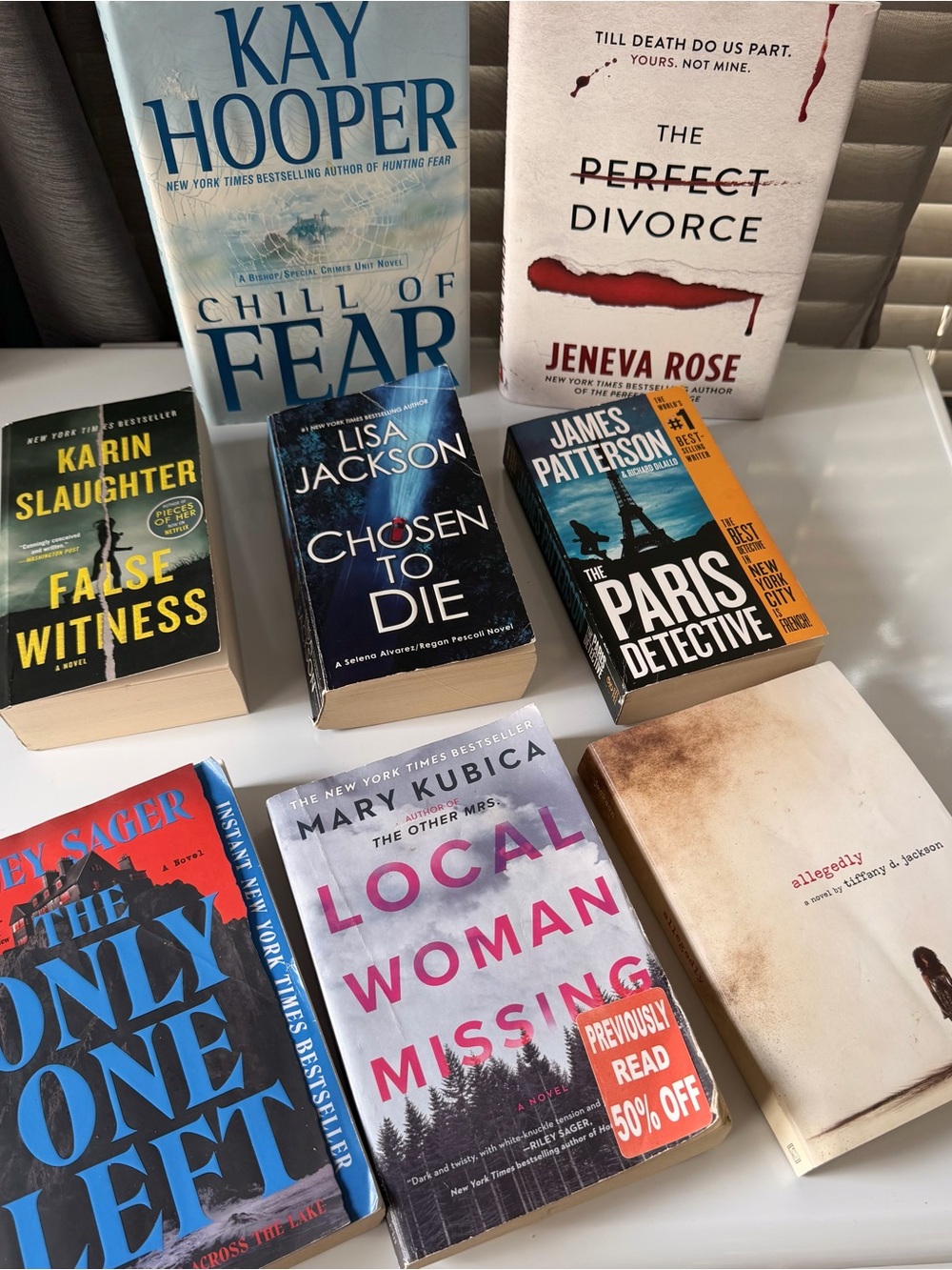 Collection of Mystery & Thriller Paperbacks - Multiple Titles